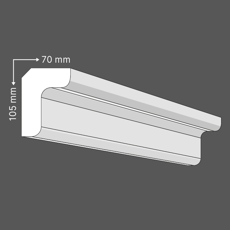MN-06 Minimal design stukkó