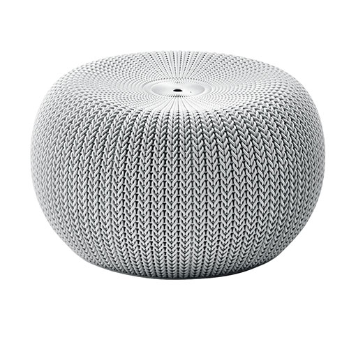 Knit single seat műanyag ülőke - felhő szürke