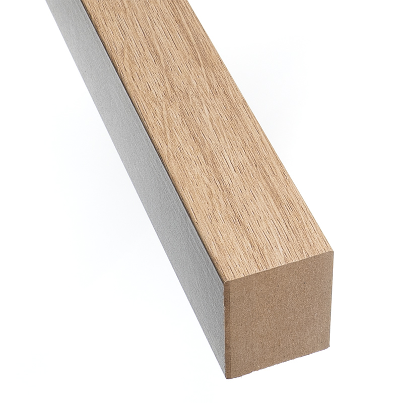 Lamella léc falra, famintás falburkoló léc (275cm x 3cm x 4cm) - Amerikai tölgy
