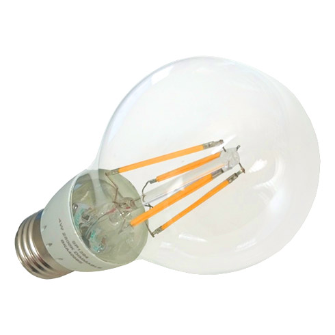 LED lámpa E27 Filament (4W/300°) Körte - meleg fehér