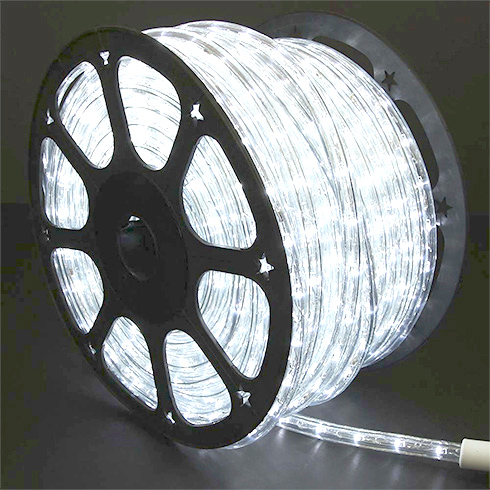 LED fénykábel 23 LED/2W (50 méter) Hideg fehér