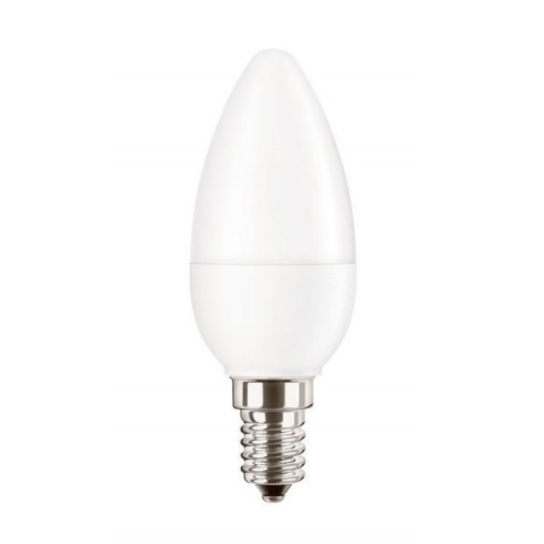 E14 LED lámpa (5.5W/200°) Gyertya - meleg fehér