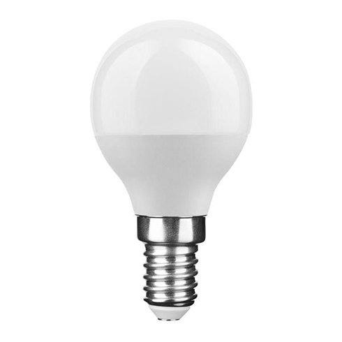 E14 LED lámpa (6W/160°) Kisgömb - meleg fehér