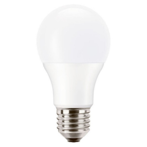 E27 LED lámpa (9W/200°) Körte - természetes fehér