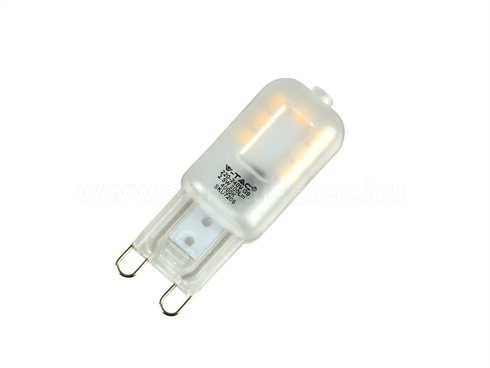 LED lámpa G9 (2.5W/300°) meleg fehér
