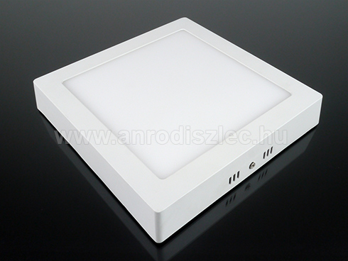 - LED panel falon kívüli (220 mm) 18W (négyzet) hideg fehér