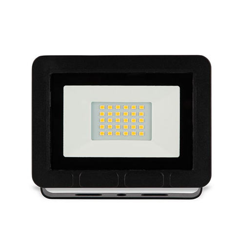 FloodLight LED reflektor (20W/1600lm) fekete - hideg fehér
