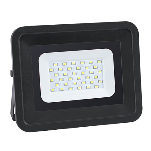 SMD2 LED reflektor fekete (50W/100°) - Meleg fehér