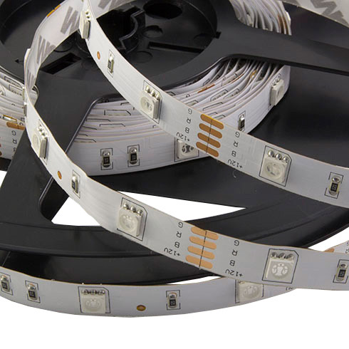 LED szalag beltéri 5050-60 (12 Volt) beltéri - RGB DEKOR!
