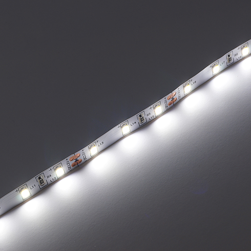 LED szalag beltéri 2835-60 (12 Volt) - hideg fehér - Edison Chip - 5 m