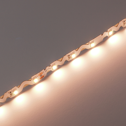 LED szalag beltéri hajlítható 2835-60 (24 Volt) - meleg fehér Kifutó!