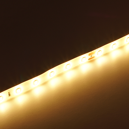 LED szalag kültéri 2835-64 (24 Volt) - meleg fehér (160+lm/W) Kifutó!