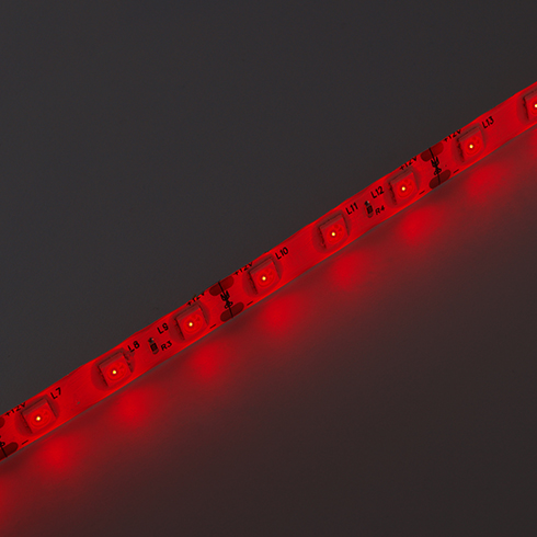 LED szalag kültéri 5050-60 (12 Volt) - piros fényű DEKOR!