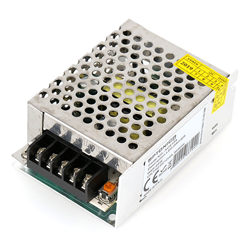 LED tápegység 12 Volt - fém házas, ipari (24W/2A)