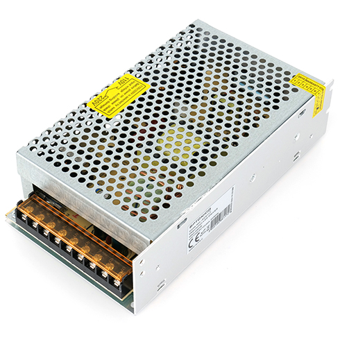 LED tápegység 12 Volt - fém házas, ipari, halküzemű (250W/20A)