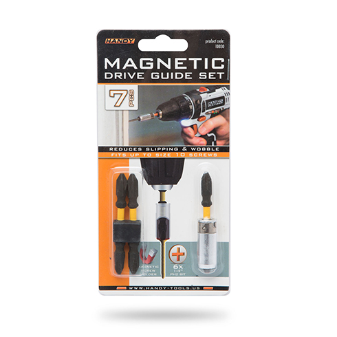 Bittartó mélységhatárolóval, mágneses rögzítéssel, 6 darabos (1/4\" PH2 BIT) Kifutó!