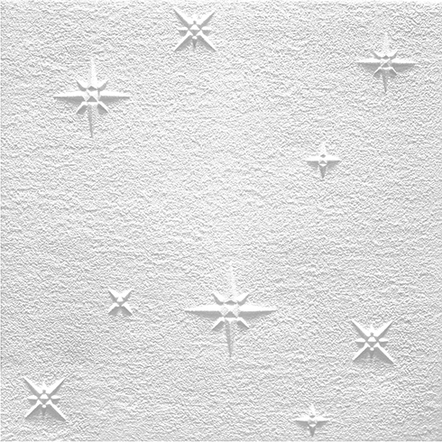 Mennyezeti burkolólap Winter (50x50 cm)