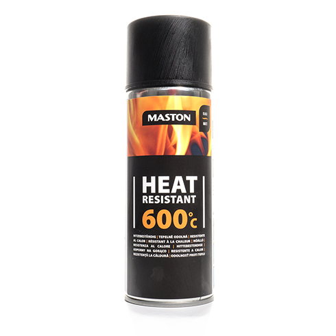 Hőálló festék +600°C (400 ml) fekete