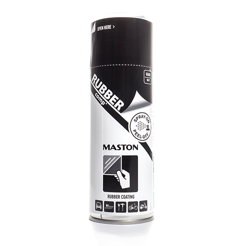 Rubbercomp Gumibevonat spray (400 ml) matt fekete