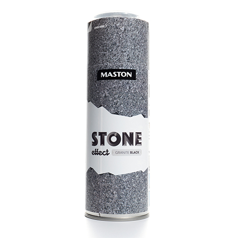 STONE - gránit hatású szórófesték (400ml) - fekete kő