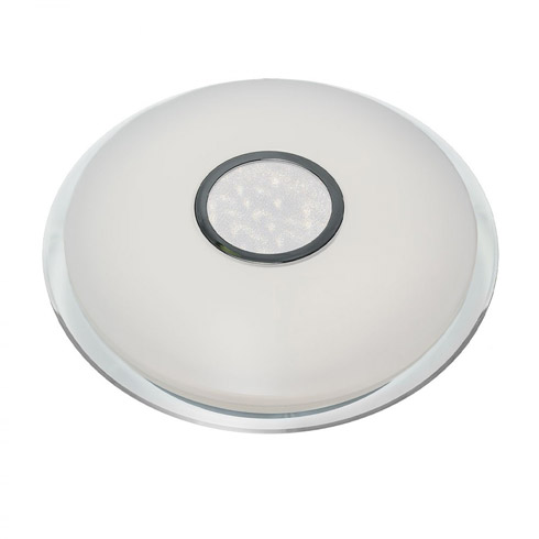 Állítható színhőm. mennyezeti LED lámpatest (40W) kör, matt, távirányítóval