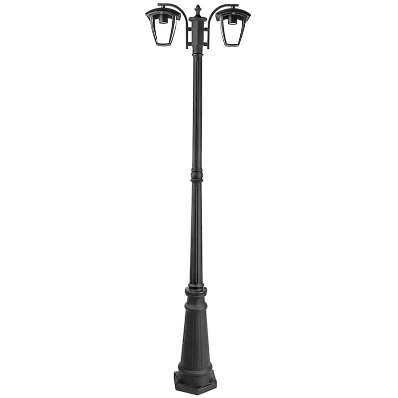 Matte Pole kültéri oszlopos lámpa, kandeláber 199 cm, IP44 (2XE27)