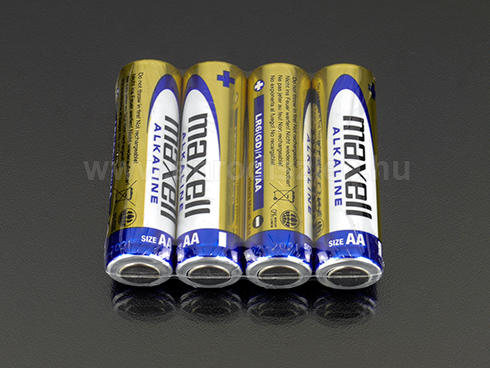 Elem - AA ceruzaelem Maxel Alkaline(1.5 Volt) 4 darab