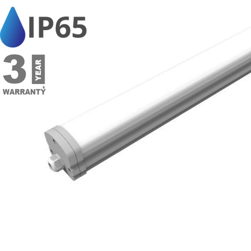Mennyezeti por és páramentes LED lámpatest G-Type (36W) 125 cm, 4000K