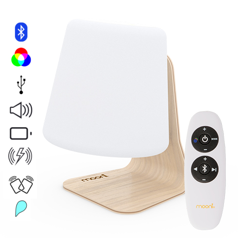 TableLamp bluetooth hangszórós asztali RGB hangulatvilágítás, távirányítóval