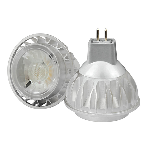 LED lámpa MR16 (COB LED/7W/60°) meleg fehér