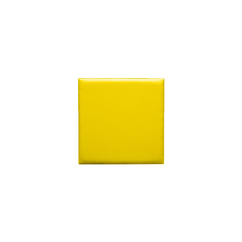 Kerma bőr falpanel, bőrpanel, Arden-111 Citromsárga (12,5x12,5 cm)