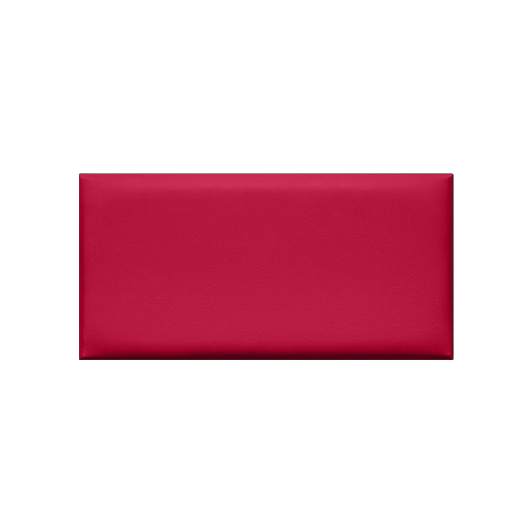 Kerma bőr falpanel, bőrpanel, Arden-217 Piros (12,5x25 cm)