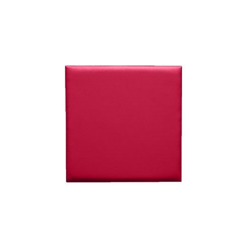 Kerma bőr falpanel, bőrpanel, Arden-217 Piros (25x25 cm)