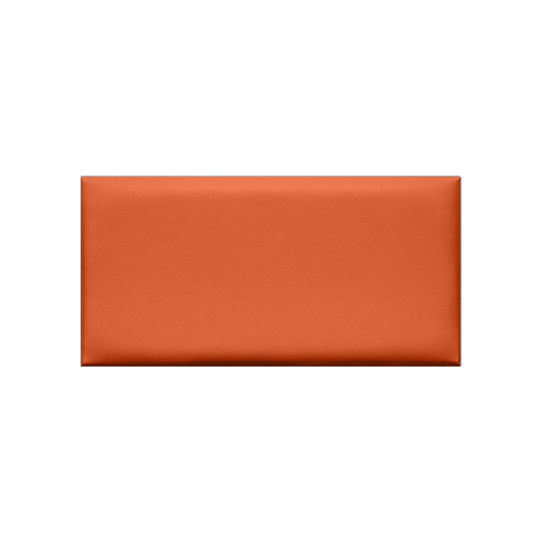 Kerma bőr falpanel, bőrpanel, Arden-258 Vérnarancs (12,5x25 cm)