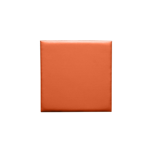 Kerma bőr falpanel, bőrpanel, Arden-258 Vérnarancs (25x25 cm)