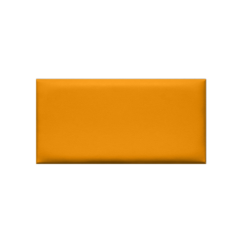Kerma bőr falpanel, bőrpanel, Arden-302 Narancssárga (12,5x25 cm)