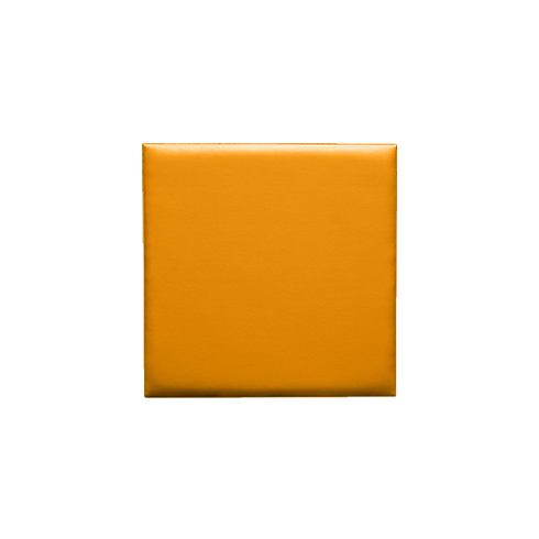 Kerma bőr falpanel, bőrpanel, Arden-302 Narancssárga (25x25 cm)
