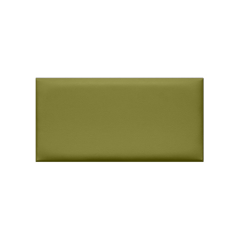 Kerma bőr falpanel, bőrpanel, Arden-403 Kekizöld (12,5x25 cm)