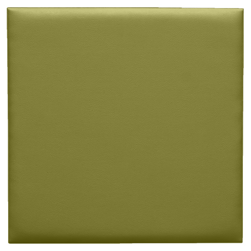 Kerma bőr falpanel, bőrpanel, Arden-403 Kekizöld (50x50 cm)