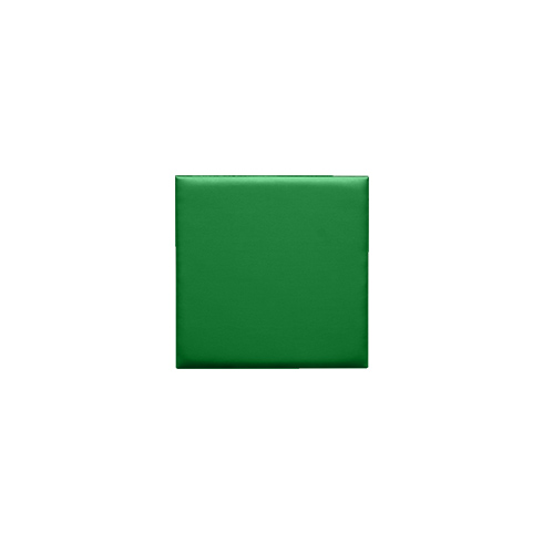Kerma bőr falpanel, bőrpanel, Arden-416 Fűzöld (12,5x12,5 cm)