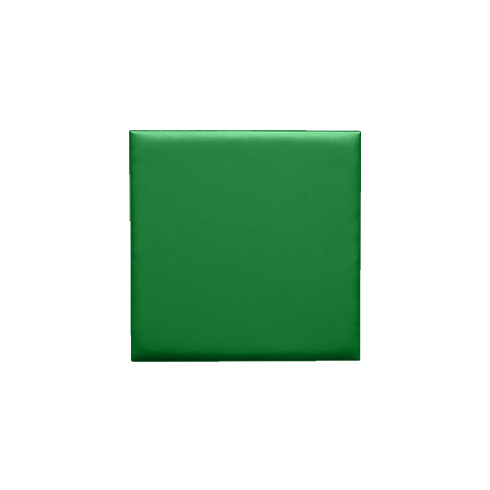Kerma bőr falpanel, bőrpanel, Arden-416 Fűzöld (25x25 cm)