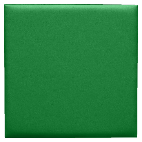 Kerma bőr falpanel, bőrpanel, Arden-416 Fűzöld (50x50 cm)