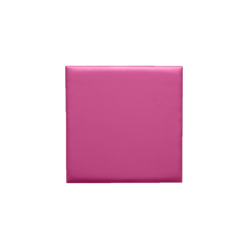 Bőr falpanel, bőrpanel, Inka 821 Pink (25x25 cm)
