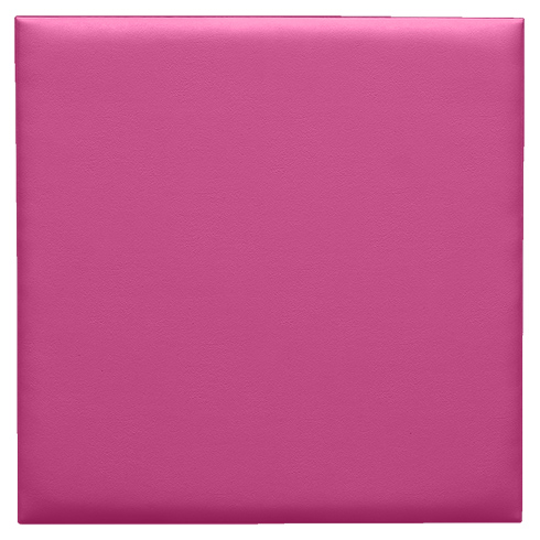Bőr falpanel, bőrpanel, Inka 821 Pink (50x50 cm)