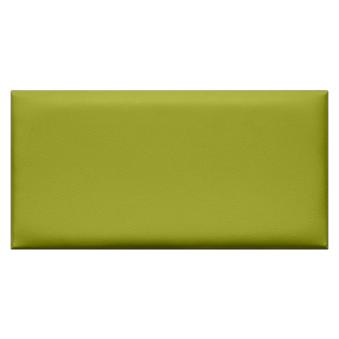 Bőr falpanel, bőrpanel, Kaiman-429 Olivazöld (25x50 cm)