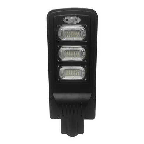 Szolár utcai LED lámpa mozgásérzékelővel, távirányítóval (12Watt/1200lm) hideg fehér