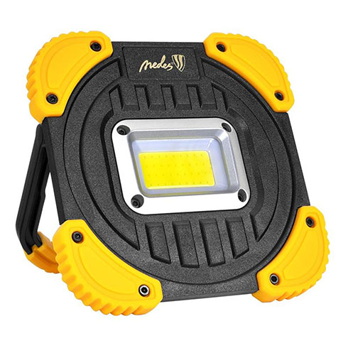 Akkus LED reflektor, munkalámpa (10W) + PowerBank funkció