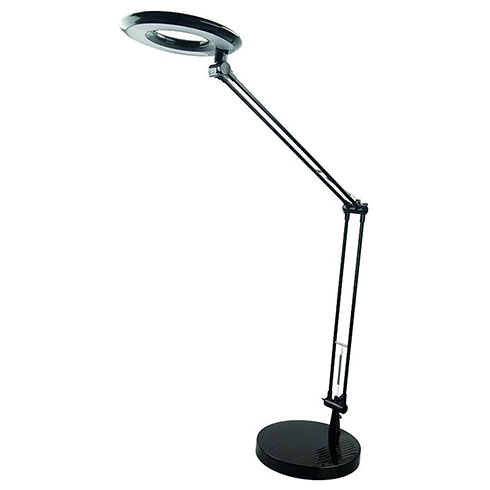 Bianca asztali LED lámpa (8W/400Lumen) fekete, természetes fehér, asztalra rögzíthető
