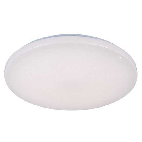 Mennyezeti csillagos LED panel (12 W - kör) meleg fehér, falon kívüli