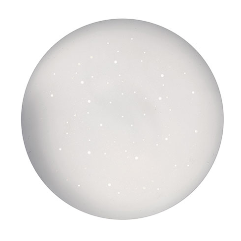 Mennyezeti LED lámpa csillag mintával (26W - kör) Színhőmérséklet+fényerő állítás!